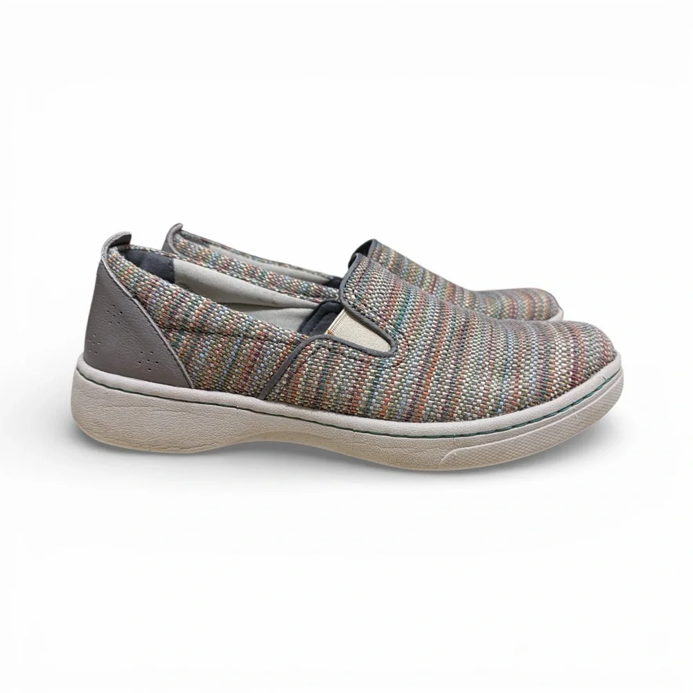 Dansko Belle Multicolor Stone Textured Slip-On Sneaker, EU 38/US 8.